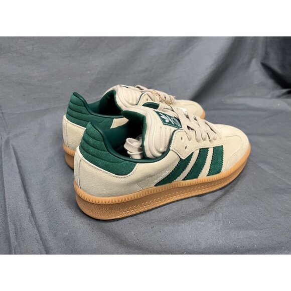 Adidas Boys Samba XLG Sneakers Suede Green White Gum Size 5 NEW NO BOX! - Picture 6 of 11